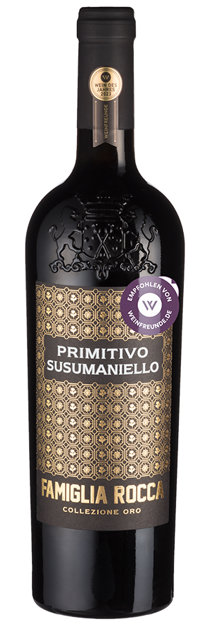 Famiglia Rocca Primitivo Susumaniello Collezione Oro