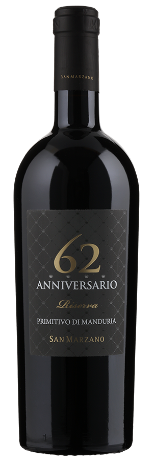 Anniversario 62 Primitivo di Manduria Riserva