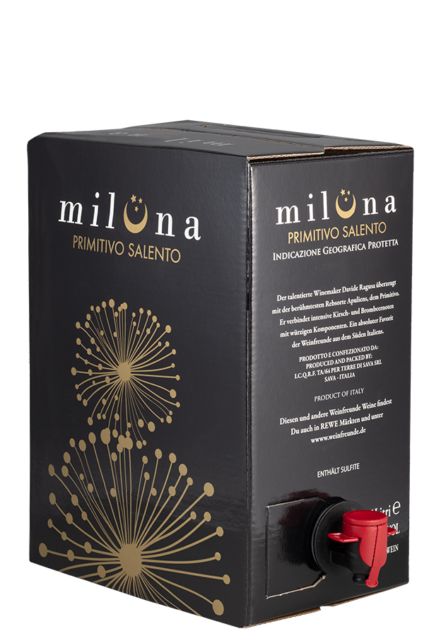 Miluna Primitivo Salento Bag-in-Box - 5,0 L