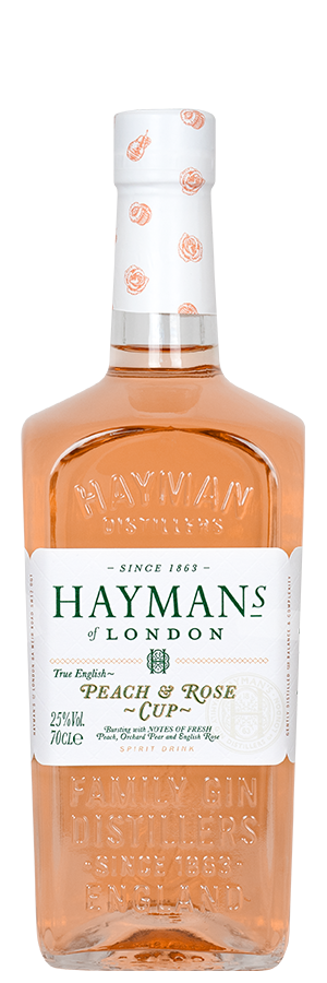 Hayman’s Peach & Rose Cup Gin