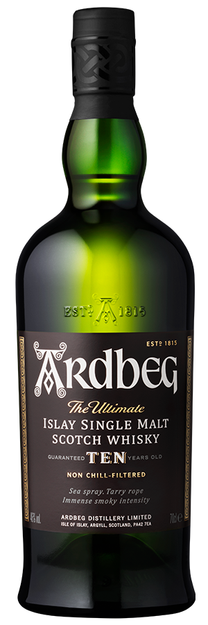 Ardbeg Ten Years Islay Single Malt Scotch Whisky