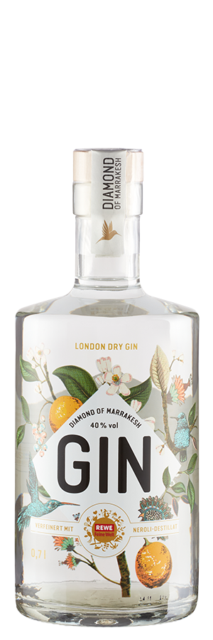 REWE Feine Welt London Dry Gin Diamond of Marrakesh - 0,7L