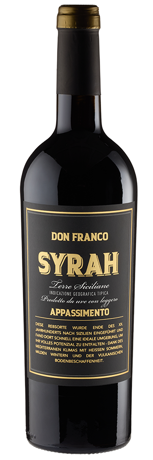 Don Franco Syrah Terre Siciliane Leggero Appassimento