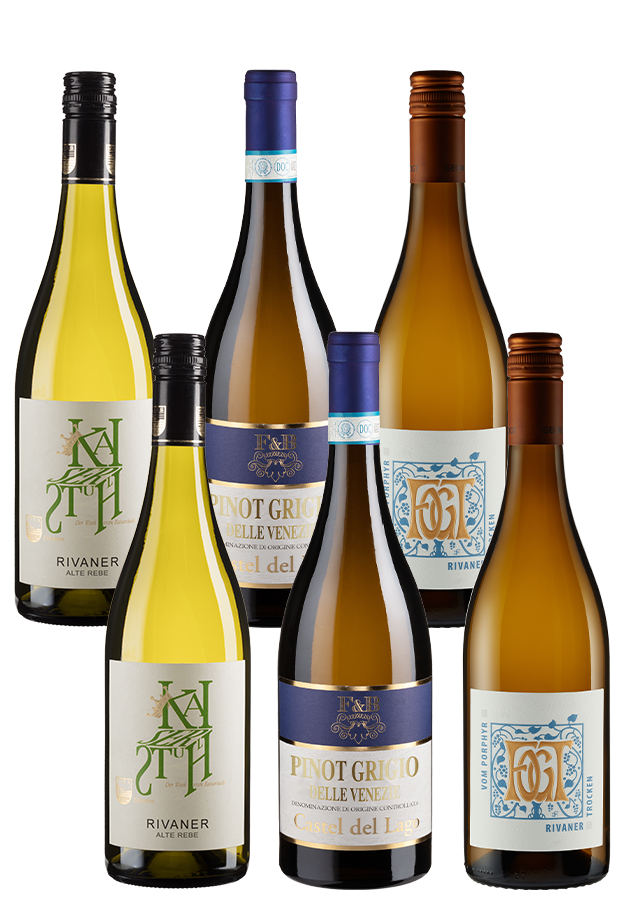 6er-Paket Spargelwein-Empfehlungen