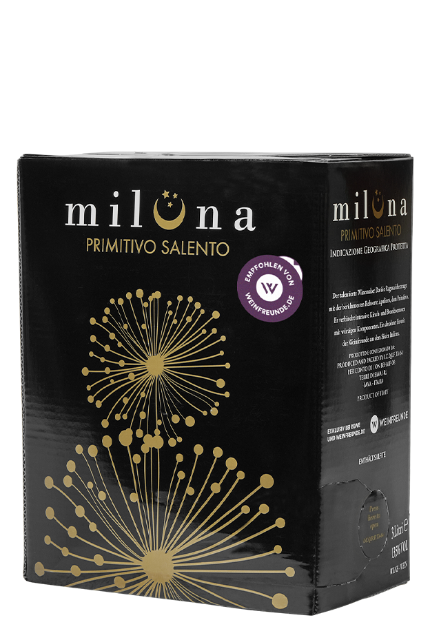 Miluna Primitivo Salento Bag-in-Box - 3,0 L
