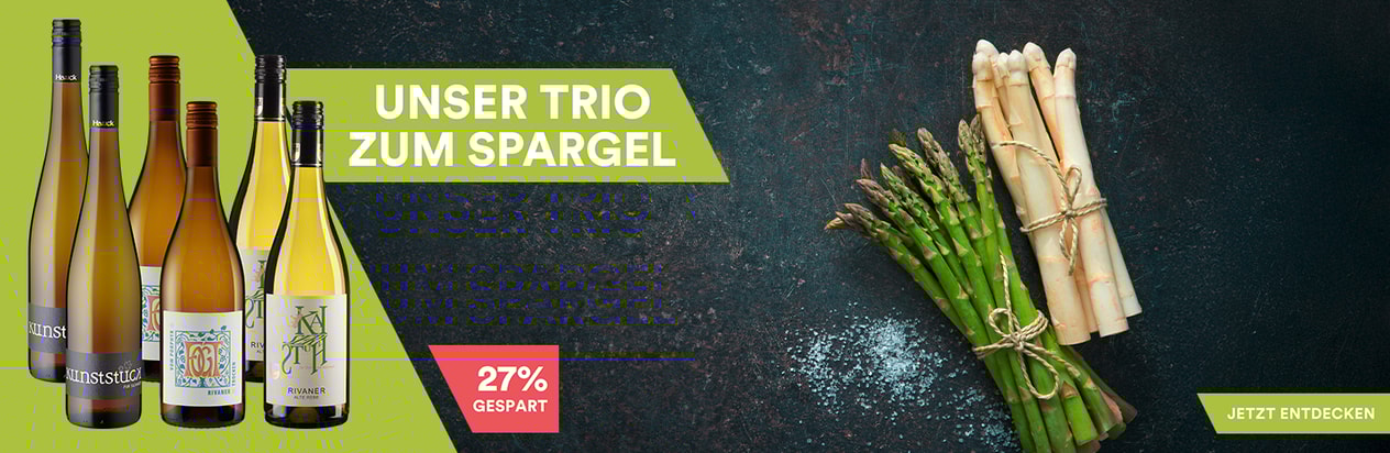 Wein zu Spargel