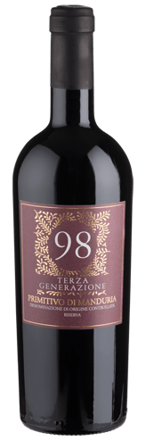 Terza Generazione Primitivo di Manduria Riserva