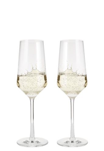2er Set - Pure Champagner Gläser