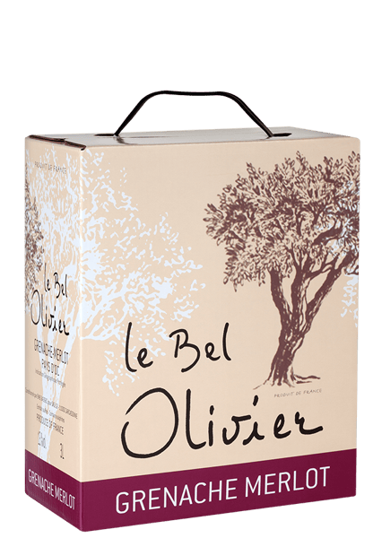 Le Bel Olivier Grenache & Merlot Bag-in-Box - 3,0 L