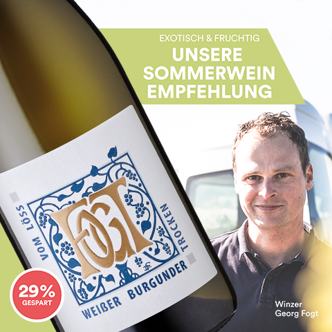 Sommerwein-Empfehlung: Vom Löss Weißburgunder