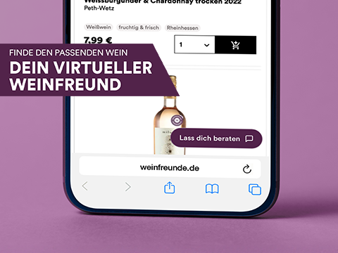 Chatbot virtueller Weinfreund