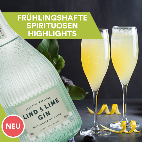 Frühlingshafte Spirituosen Highlights