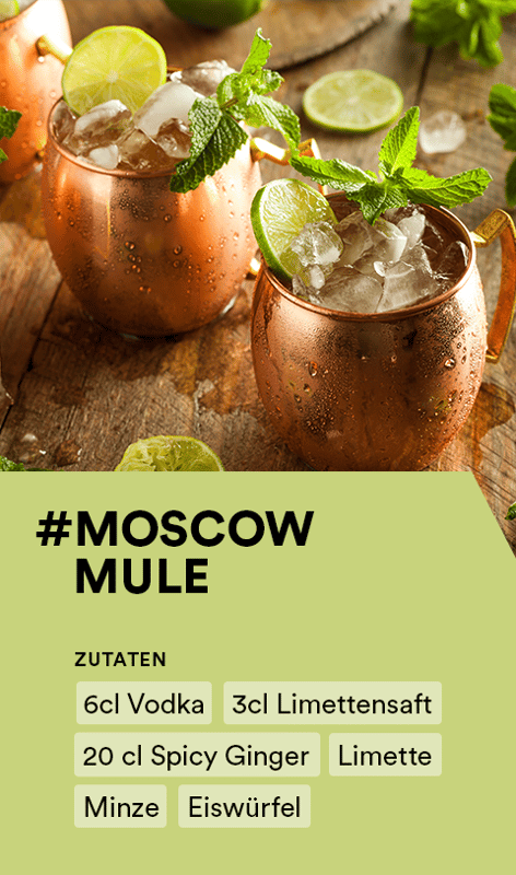 Moscow Mule Rezept