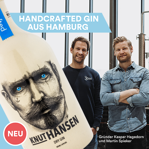Knut Hansen Gin: Handcrafted Gin aus Hamburg