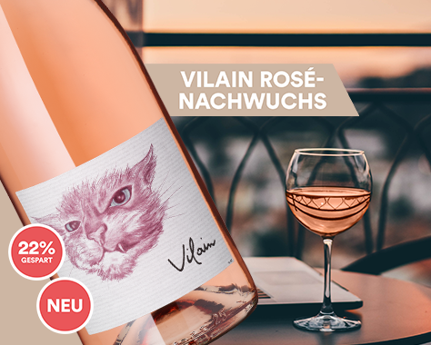 Vilain Grenache Rosé: Der "Katzenwein"-Nachwuchs
