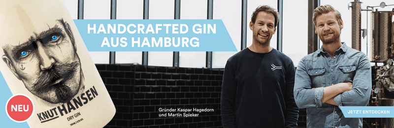Knut Hansen Gin: Handcrafted Gin aus Hamburg