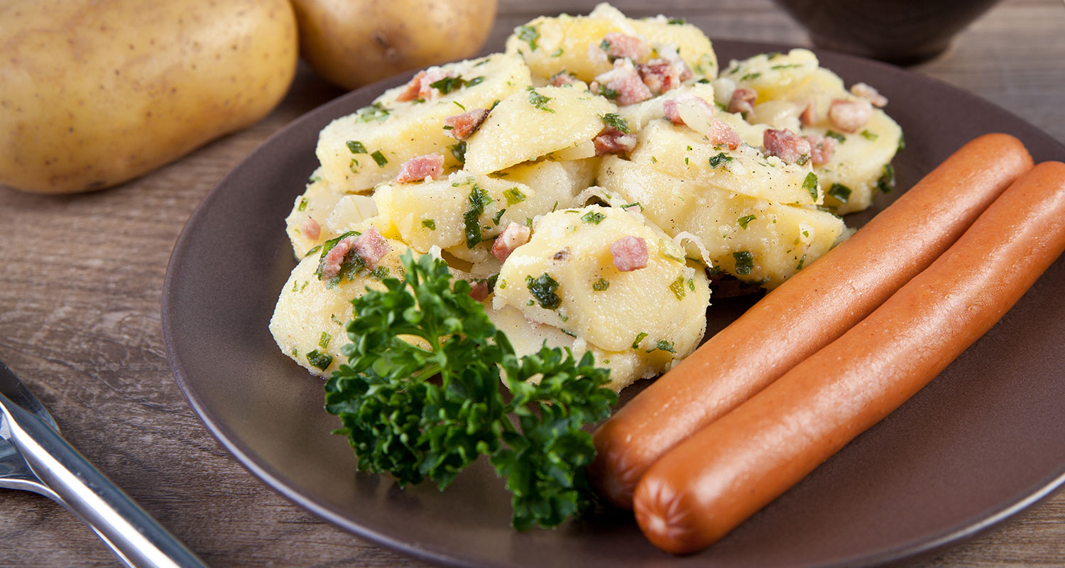 Kartoffelsalat Festtags-Wein