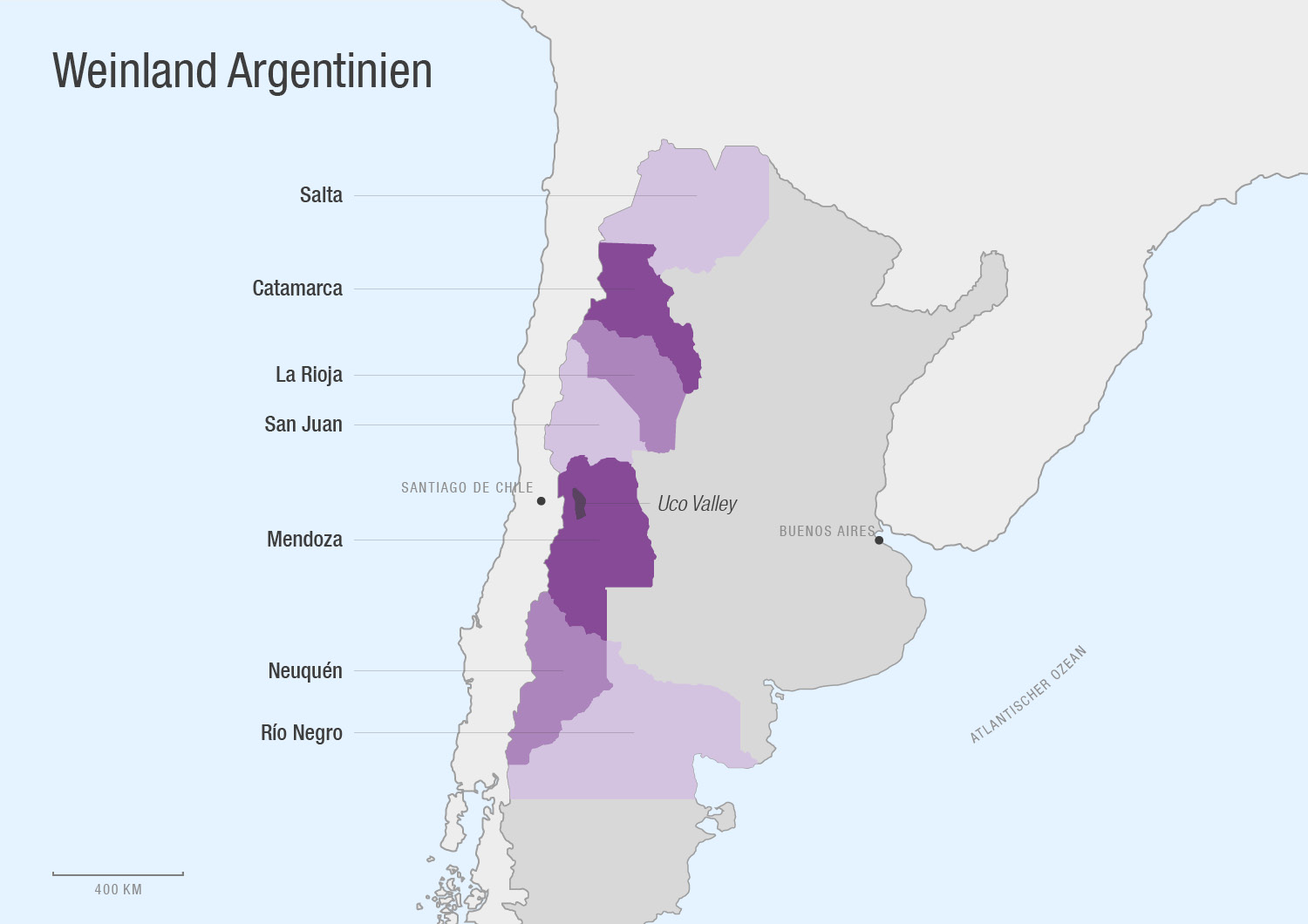 Weinland Argentinien 