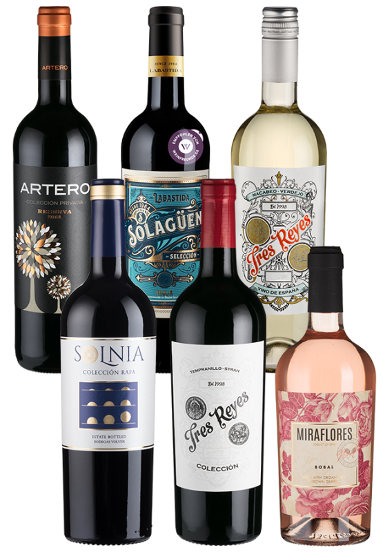 6er-Paket Spanien - Weinpakete aus Spanien - Weinfreunde