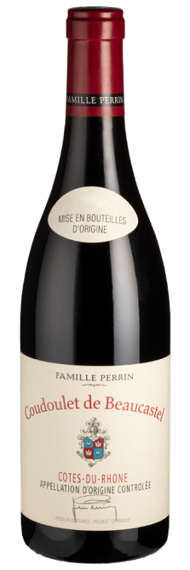 Coudoulet de Beaucastel Côtes du Rhône Bio (2021) - Château de Beaucastel (Famille Perrin) - Rotwein aus Frankreich - Weinfreunde