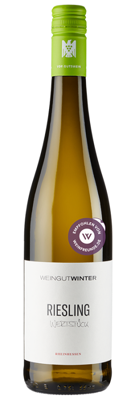 Image of Riesling Wertstück (2023) - Winter - Weißwein aus Rheinhessen, Deutschland