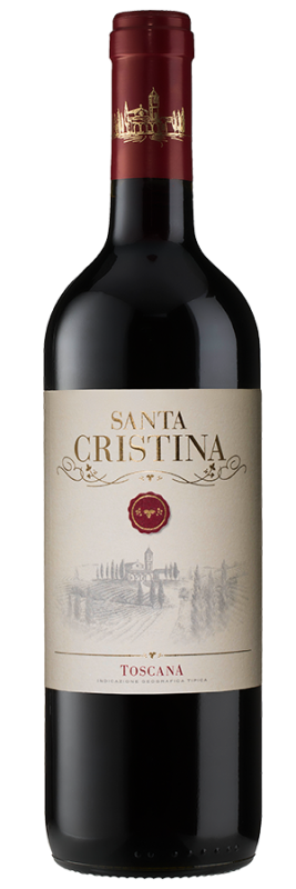 Image of Santa Cristina Rosso (2023) - Antinori - Santa Cristina - Rotwein aus der Toskana, Italien