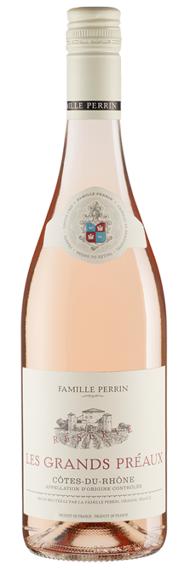 Image of Les Grands Préaux Réserve Rosé (2023) - Famille Perrin - Roséwein aus Frankreich