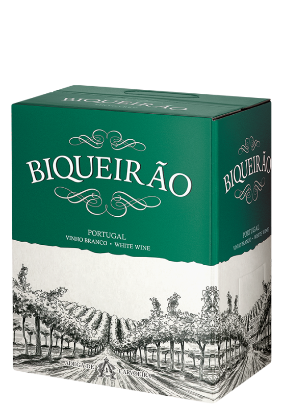 Biqueirão Branco Bag-in-Box - 5,0 L - Adega Cooperativa de Carvoeira - Weißwein aus Portugal - Weinfreunde