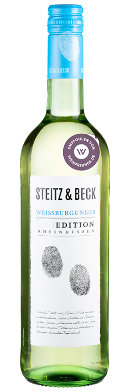 Image of Edition Weißburgunder trocken (2022) - Steitz & Beck - Weißwein aus Rheinhessen, Deutschland