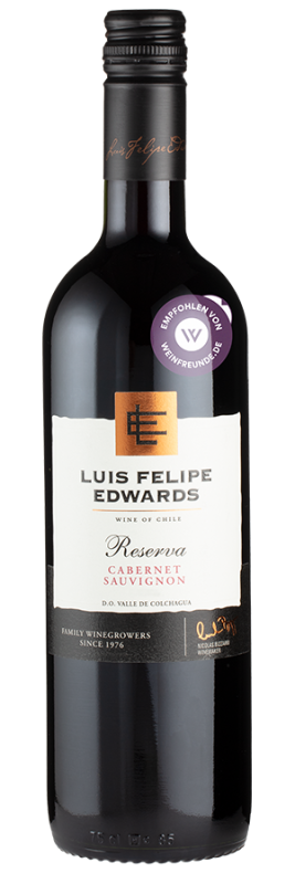 Image of Cabernet Sauvignon Reserva (2022) - Luis Felipe Edwards - Rotwein aus Chile