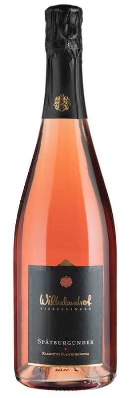 Spätburgunder Rosé Brut Sekt Bio (2022) - Wilhelmshof - Schaumwein aus der Pfalz, Deutschland - Weinfreunde