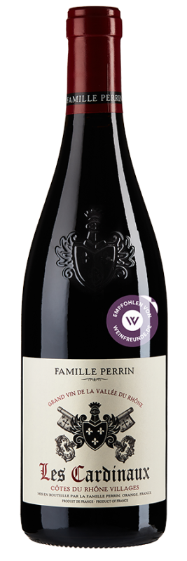 Image of Les Cardinaux Côtes-du-Rhône Villages (2022) - Famille Perrin - Rotwein aus Frankreich