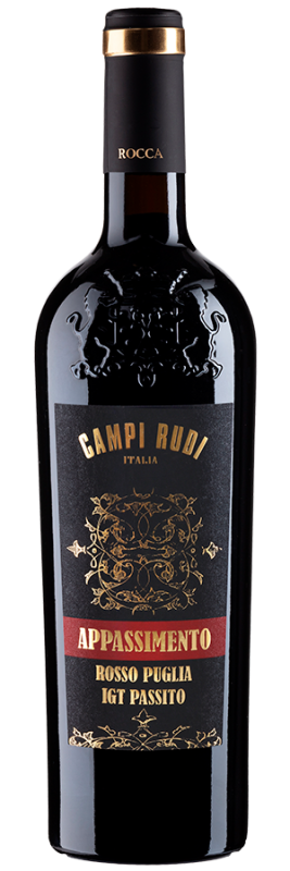 Image of Campi Rudi Passito Appassimento (2021) - Angelo Rocca - Rotwein aus Apulien, Italien