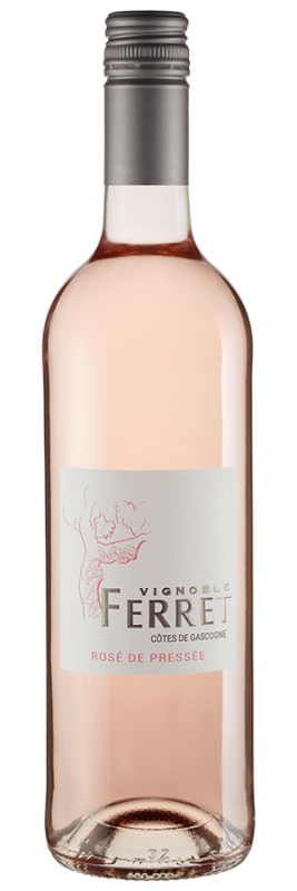 Image of Rosé de Pressée Côtes de Gascogne (2023) - Vignoble Ferret - Roséwein aus Frankreich