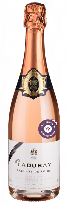 Image of Crémant de Loire Rosé Réserve - Bouvet-Ladubay - Schaumwein von der Loire, Frankreich