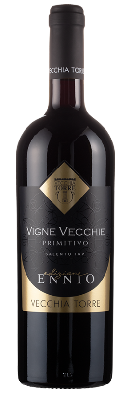 Image of Primitivo Vigne Vecchie (2021) - Cantina Vecchia Torre - Rotwein aus Apulien, Italien