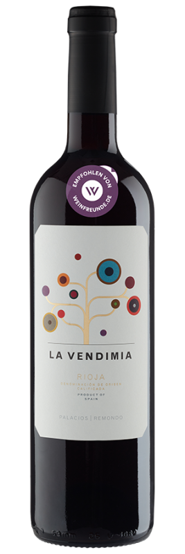 La Vendimia Rioja (2021) - Palacios Remondo S.A. - Rotwein aus der Rioja, Spanien - Weinfreunde