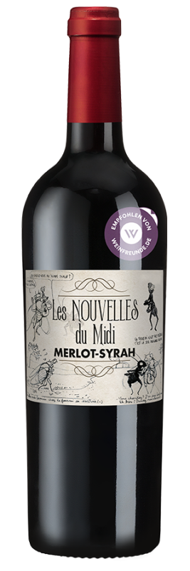 Image of Les Nouvelles du Midi (2023) - Les Producteurs Réunis - Rotwein aus Frankreich