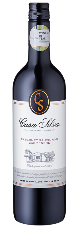 Image of Cabernet Sauvignon & Carménère (2023) - Casa Silva - Rotwein aus Chile