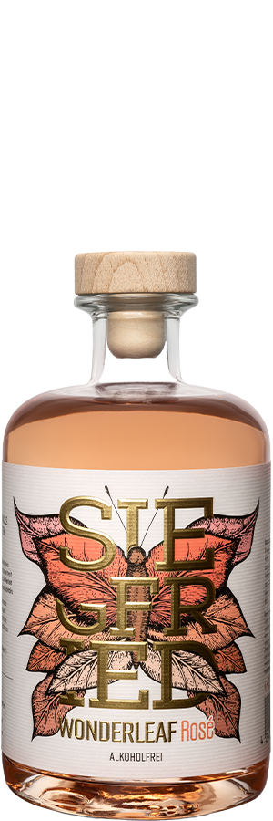 Siegfried Wonderleaf Rosé von Distillers Rheinland alkoholfrei