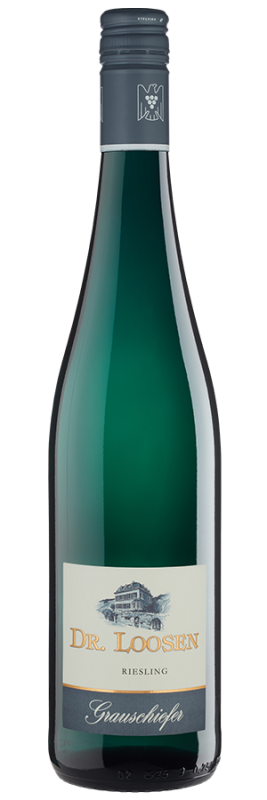 Grauschiefer Riesling feinherb (2023) - Dr. Loosen - Weißwein von der Mosel, Deutschland - Weinfreunde