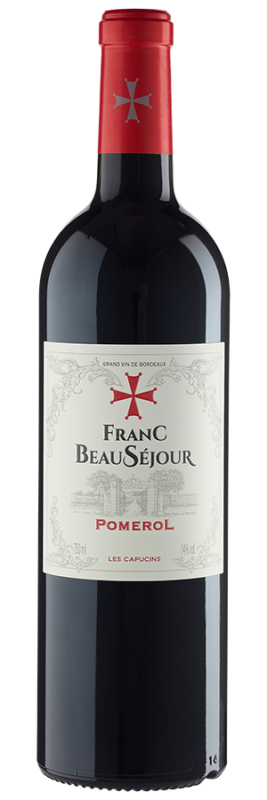 Image of Franc Beauséjour Pomerol (2022) - Les Capucins - Rotwein aus Bordeaux, Frankreich