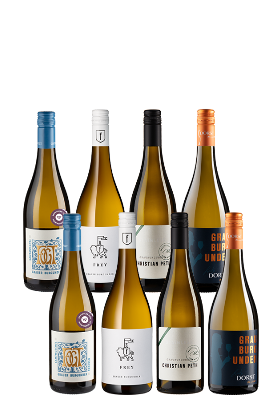 8er-Paket Best of Grauburgunder - Weinpakete aus Deutschland - Weinfreunde