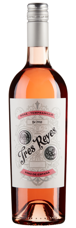 Image of Tres Reyes Tempranillo Rosé (2023) - Bodegas y Viñedos Muñoz - Roséwein aus Spanien