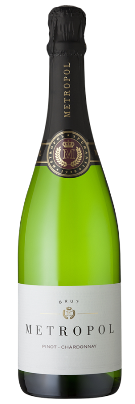 Image of Metropol Pinot Chardonnay Brut - Cavicchioli - Schaumwein aus Italien