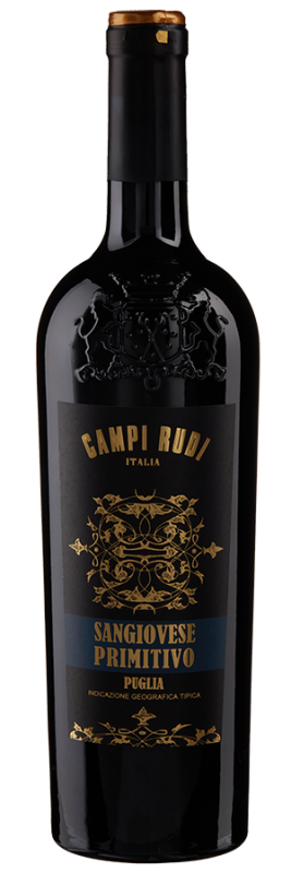 Image of Campi Rudi Sangiovese Primitivo (2023) - Angelo Rocca - Rotwein aus Apulien, Italien