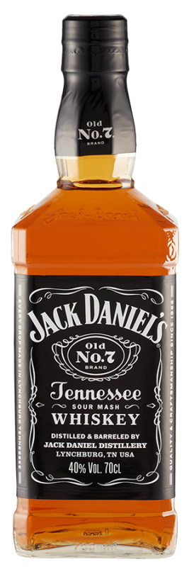 Image of Jack Daniel's Tennessee Whiskey - 0,7L - Jack Daniel Distillery - Spirituosen aus den USA