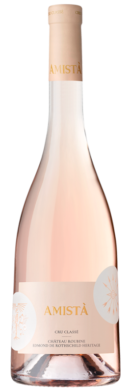 Image of Amistà Cru Classé de Provence Bio (2023) - Château Roubine (Edmond de Rothschild) - Roséwein aus der Provence, Frankreich