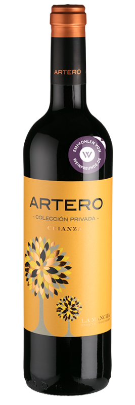 Image of Artero Colección Privada Crianza (2019) - Bodegas y Viñedos Muñoz - Rotwein aus Spanien