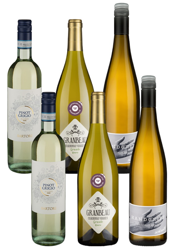 Image of 6er-Paket trockene Weißweine - Weinpakete